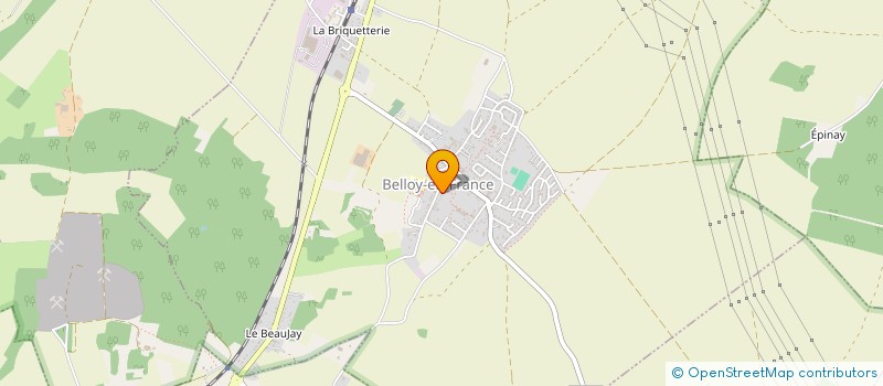 localisation de l'entreprise MONSIEUR KARIM KRIBI  BELLOY-EN-FRANCE