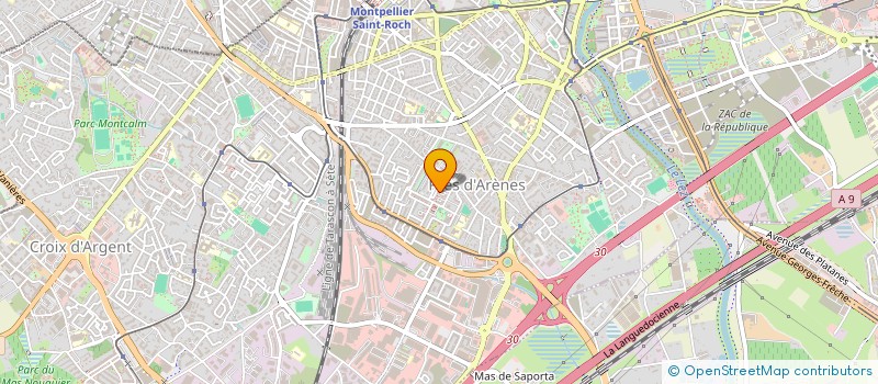 localisation de l'entreprise MONSIEUR KARIM KRINI à MONTPELLIER