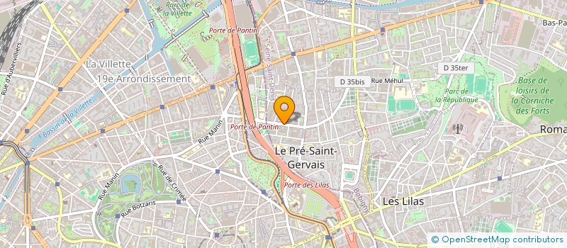 localisation de l'entreprise MONSIEUR KARIM KRIR à LE PRE-SAINT-GERVAIS