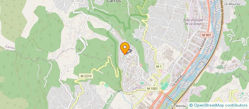 localisation de l'entreprise MONSIEUR KARIM KTAIEB à CARROS