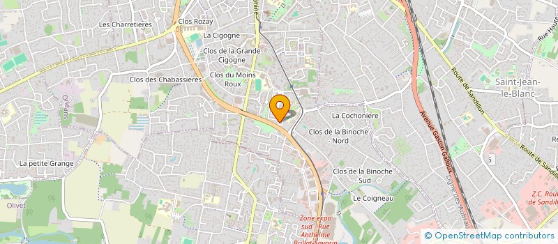 localisation de l'entreprise MONSIEUR KARIM LAALA  ORLEANS