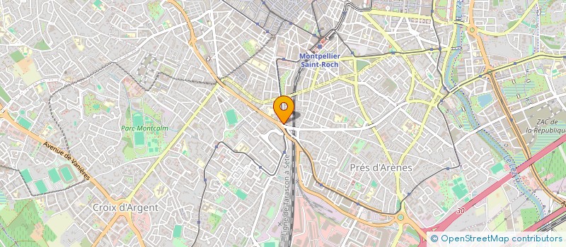 localisation de l'entreprise MONSIEUR KARIM LABIDI à MONTPELLIER