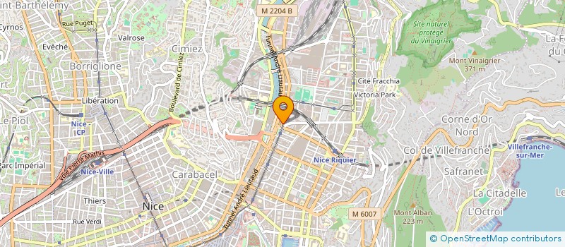 localisation de l'entreprise MONSIEUR KARIM LADHIB à NICE