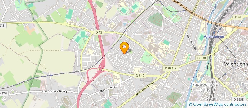 localisation de l'entreprise MONSIEUR KARIM LAHOUSSINE  VALENCIENNES