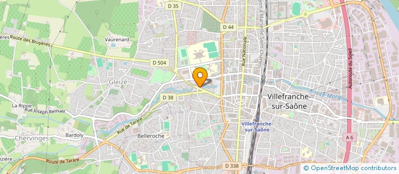 localisation de l'entreprise MONSIEUR KARIM LAIDI  VILLEFRANCHE-SUR-SAONE