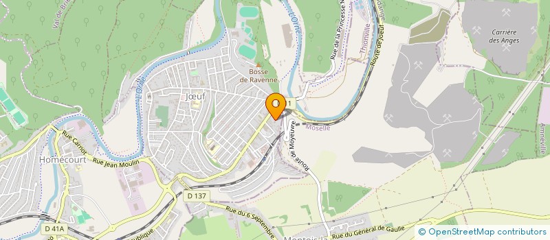 localisation de l'entreprise MONSIEUR KARIM LAINEL  MARANGE-SILVANGE