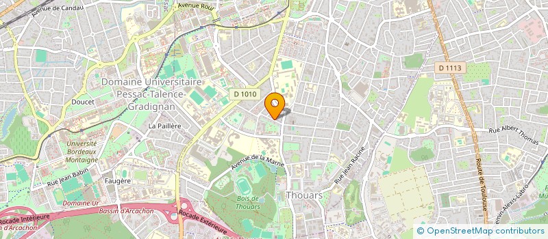 localisation de l'entreprise MONSIEUR KARIM LAMJEJ  TALENCE