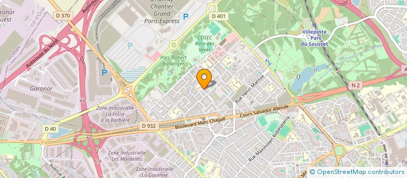 localisation de l'entreprise MONSIEUR KARIM LARBI DAOUADJI à AULNAY-SOUS-BOIS