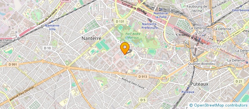 localisation de l'entreprise MONSIEUR KARIM LAZAAR  NANTERRE