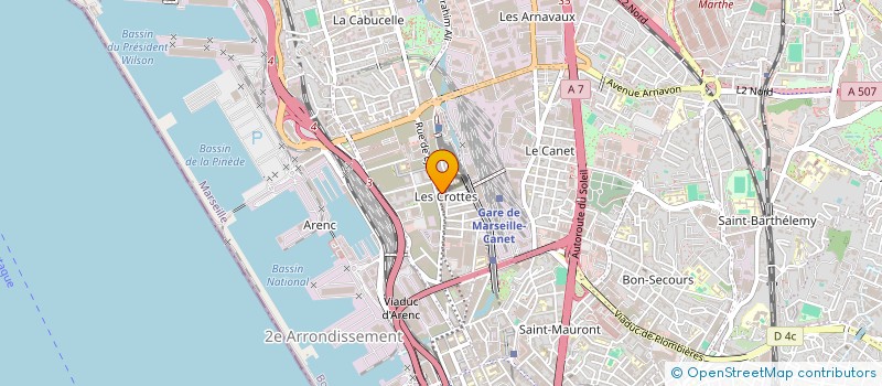 localisation de l'entreprise MONSIEUR KARIM LAZZOULI à MARSEILLE