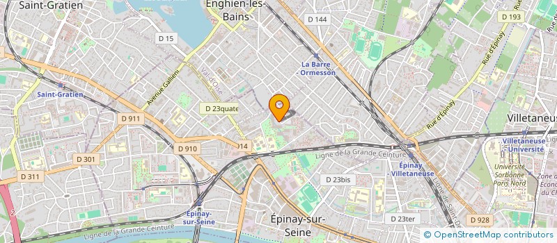 localisation de l'entreprise MONSIEUR KARIM LEBGAA à EPINAY-SUR-SEINE