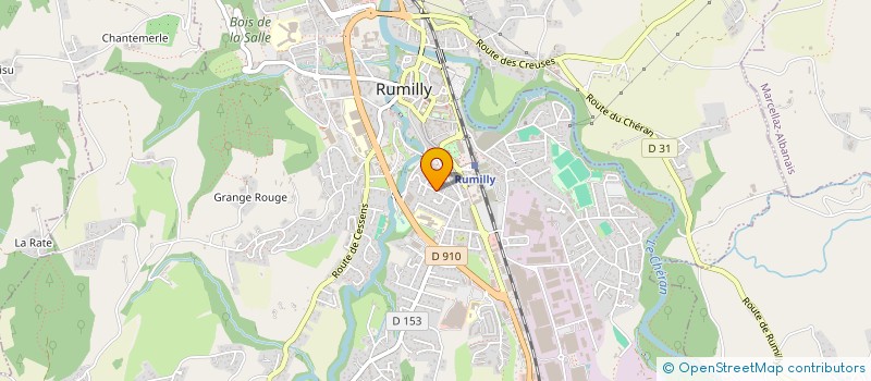 localisation de l'entreprise MONSIEUR KARIM LERIS  RUMILLY