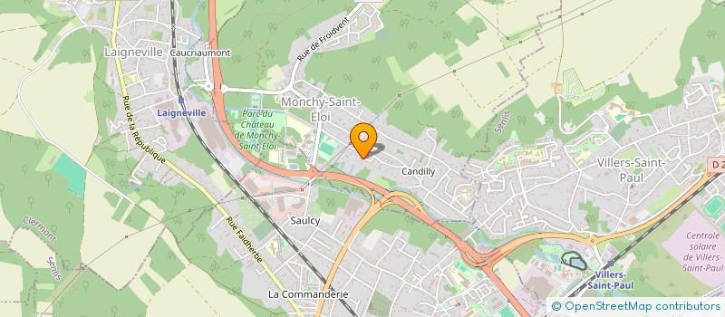 localisation de l'entreprise MONSIEUR KARIM LIEBERT  MONCHY-SAINT-ELOI