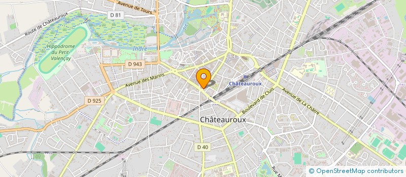 localisation de l'entreprise MONSIEUR KARIM LOUDYI à CHATEAUROUX