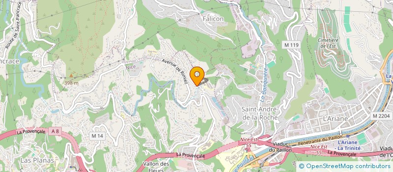 localisation de l'entreprise MONSIEUR KARIM LOUKIL à NICE