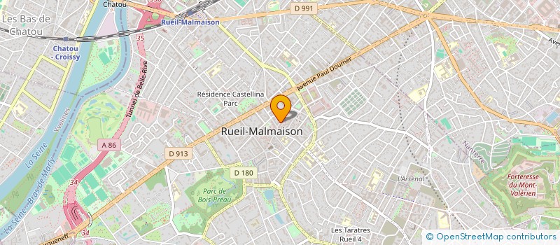 localisation de l'entreprise MONSIEUR KARIM LOULI à RUEIL-MALMAISON