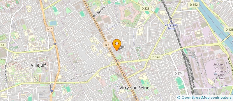 localisation de l'entreprise MONSIEUR KARIM LOUNIS à VITRY-SUR-SEINE