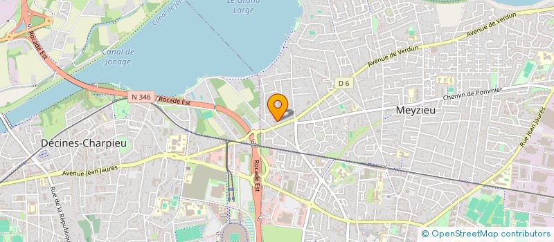 localisation de l'entreprise MONSIEUR KARIM M SAI  MEYZIEU