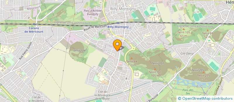 localisation de l'entreprise MONSIEUR KARIM MAAMERI  ROUVROY