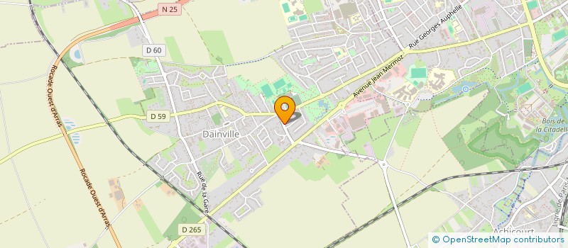 localisation de l'entreprise MONSIEUR KARIM MADANI  DAINVILLE