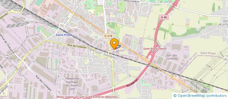 localisation de l'entreprise MONSIEUR KARIM MAHDJOUBI  SAINT-PRIEST