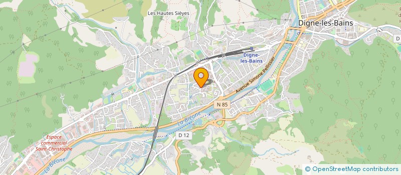 localisation de l'entreprise MONSIEUR KARIM MAHFOUF à DIGNE-LES-BAINS