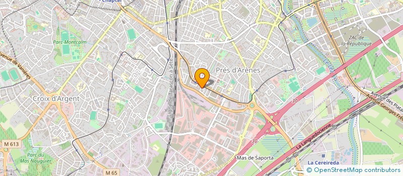 localisation de l'entreprise MONSIEUR KARIM MANDAR à MONTPELLIER
