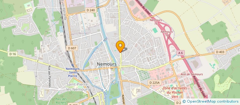 localisation de l'entreprise MONSIEUR KARIM MANSORI  NEMOURS