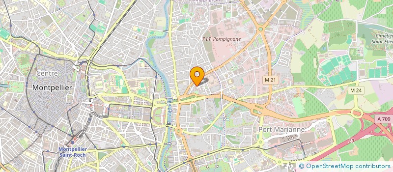 localisation de l'entreprise MONSIEUR KARIM MAOUDJ à MONTPELLIER