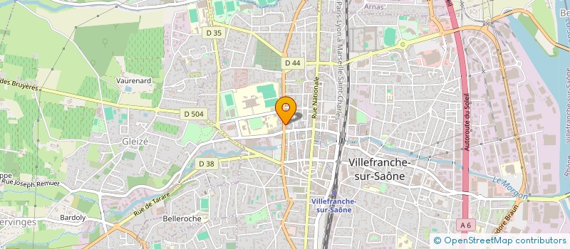 localisation de l'entreprise MONSIEUR KARIM MASSAOUDI à VILLEFRANCHE-SUR-SAONE