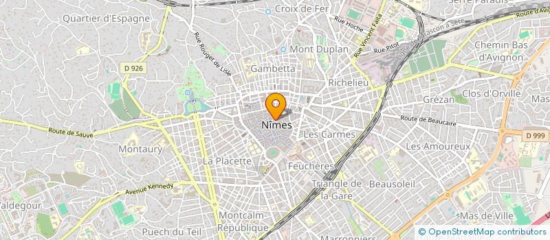 localisation de l'entreprise MONSIEUR KARIM MAYER à NIMES