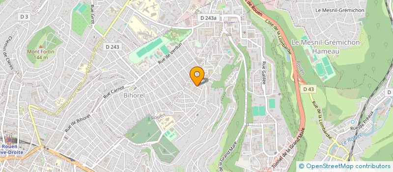 localisation de l'entreprise MONSIEUR KARIM MBARCHI  ROUEN