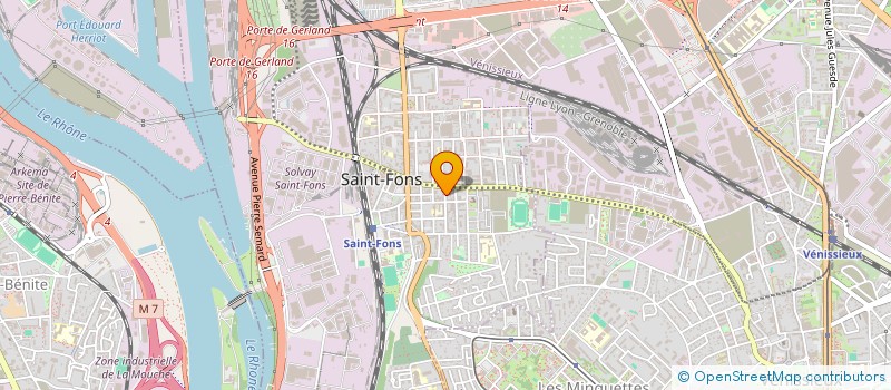 localisation de l'entreprise MONSIEUR KARIM MDAHOMA à SAINT-FONS