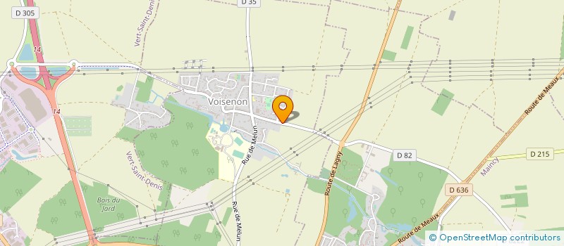 localisation de l'entreprise MONSIEUR KARIM MEBARKI  VOISENON