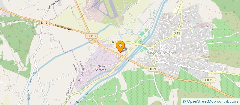 localisation de l'entreprise MONSIEUR KARIM MEDDOUR  LANCON-PROVENCE