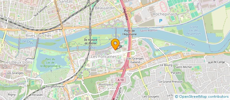 localisation de l'entreprise MONSIEUR KARIM MEDJAHED  TOURS