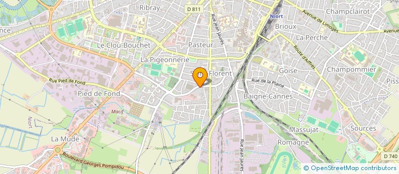 localisation de l'entreprise MONSIEUR KARIM MEJDOUB  NIORT