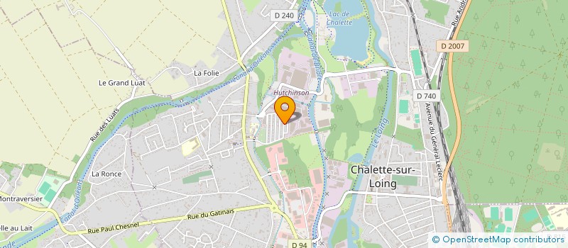 localisation de l'entreprise MONSIEUR KARIM MELAL  CHALETTE-SUR-LOING