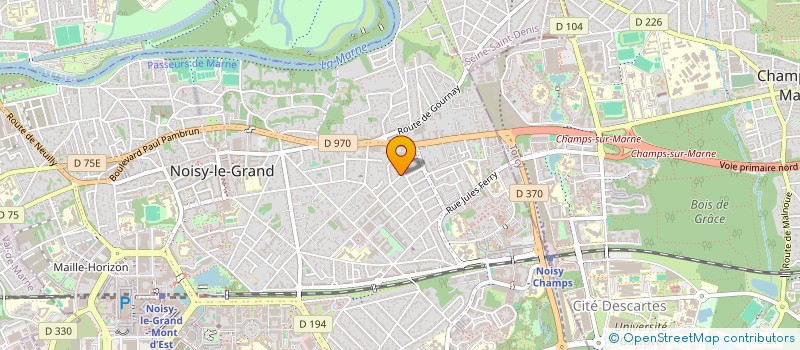 localisation de l'entreprise MONSIEUR KARIM MERBOUH  NOISY-LE-GRAND