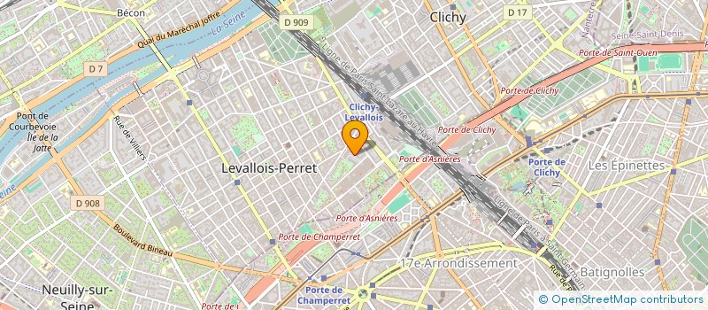 localisation de l'entreprise MONSIEUR KARIM MESSAADI à LEVALLOIS-PERRET