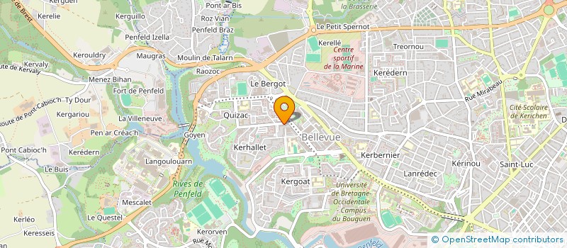 localisation de l'entreprise MONSIEUR KARIM METRECHE à BREST