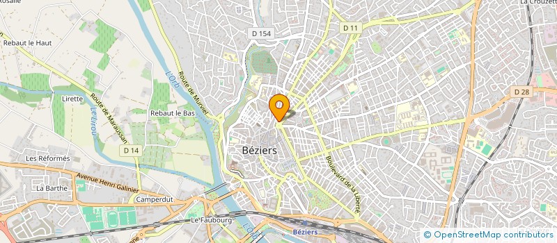 localisation de l'entreprise MONSIEUR KARIM MHALEB à BEZIERS