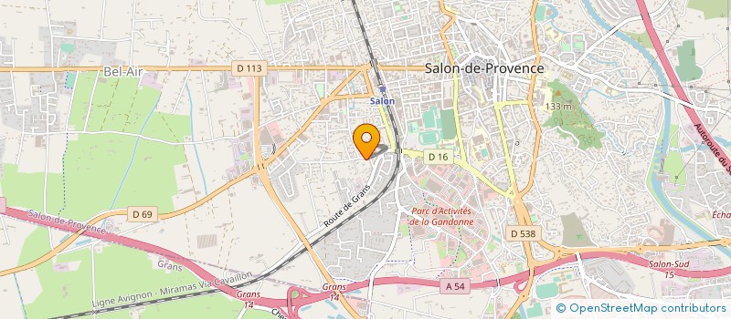 localisation de l'entreprise MONSIEUR KARIM MHASNI  SALON-DE-PROVENCE