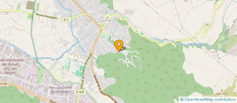 localisation de l'entreprise MONSIEUR KARIM MILOUD  GEMENOS