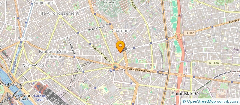 localisation de l'entreprise MONSIEUR KARIM MOALI  PARIS