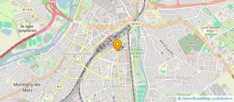 localisation de l'entreprise MONSIEUR KARIM MOALI  METZ