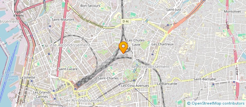 localisation de l'entreprise MONSIEUR KARIM MOGNE à MARSEILLE