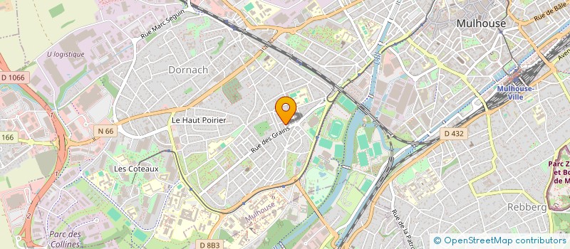 localisation de l'entreprise MONSIEUR KARIM MOHAMED  MULHOUSE