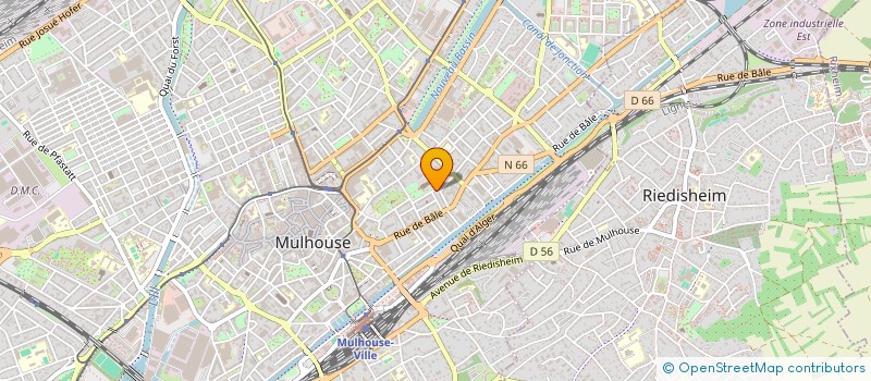 localisation de l'entreprise MONSIEUR KARIM MOHAMMED-BENATTIA  MULHOUSE