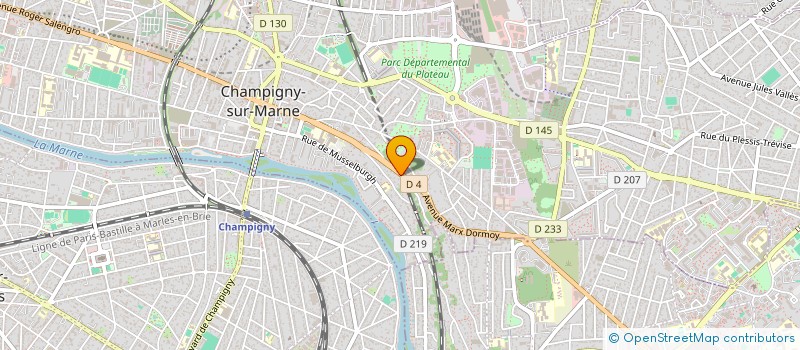 localisation de l'entreprise MONSIEUR KARIM MOHIEDDINE à CHAMPIGNY-SUR-MARNE